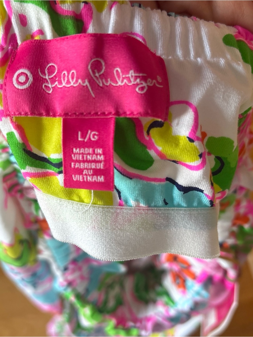 Lilly Pulitzer Strapless Floral Maxi Dress in Pink, Green and Yellow - Picture 6 of 6